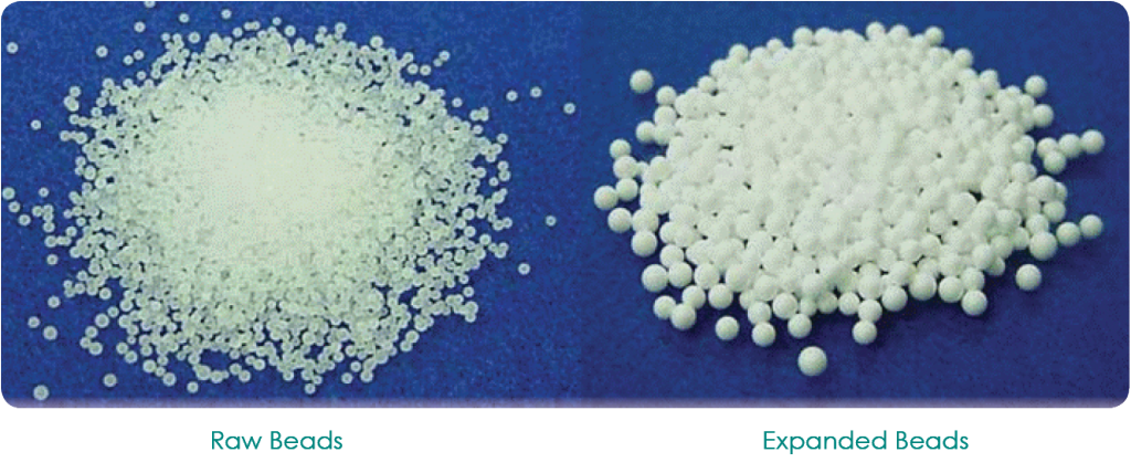 Raw & Expanded Polystyrene Beads
